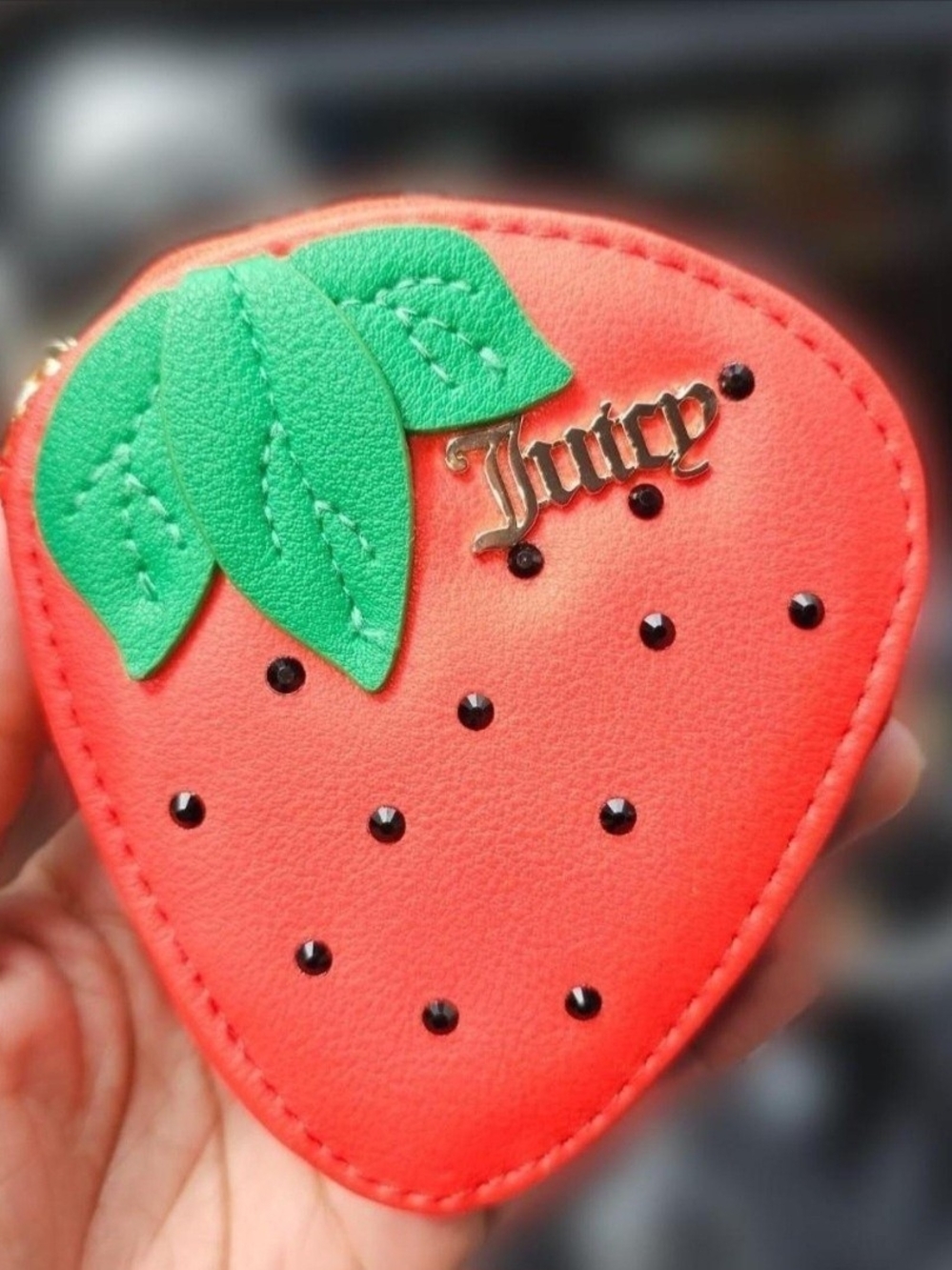 Juicy Couture Strawberry Coin Pouch